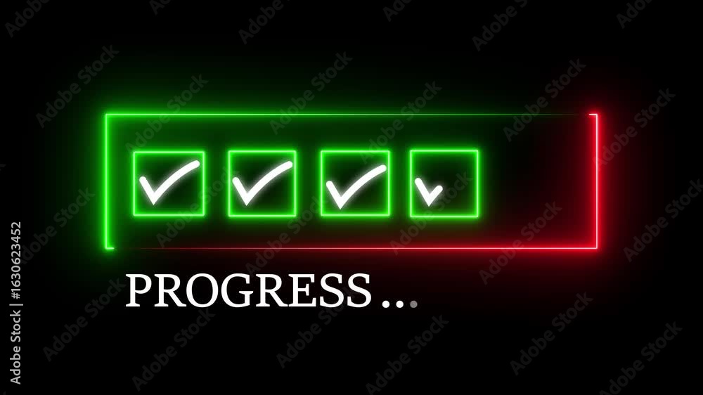Poster checklist and task progress tracking concept on transparent background. productivity, goal setting, 