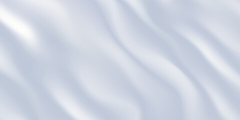 Silver foil background with metal mirror texture. Chrome gradient surface with light gloss simple abstract