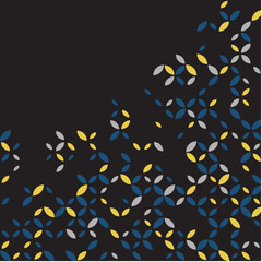 abstract background with stars