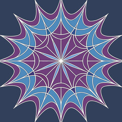 abstract background with stars