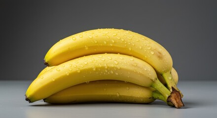 Bunch of ripe bananas