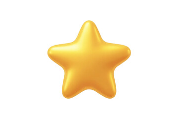 Golden star icon shining brightly on a black background for design inspiration and creativity