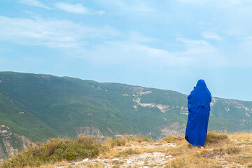 20.07.2025 Russia, Republic of Dagestan, Sulak Canyon, turquoise water