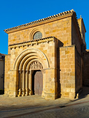 San Juan de Rabanera Church in Soria displays Romanesque style