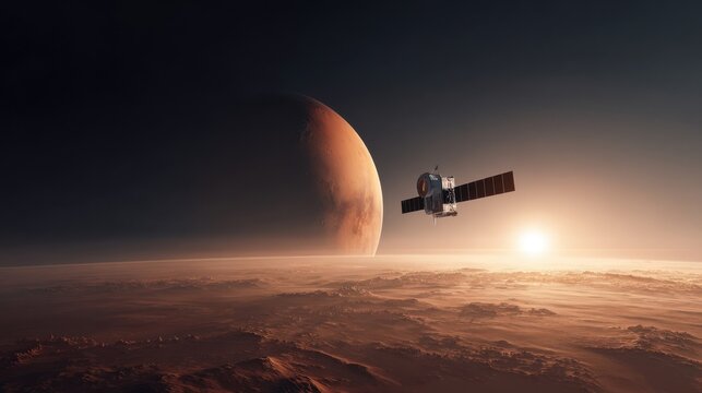 mars satellite sunrise exploration