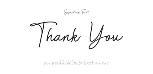 Thank You to Our Sponsors. Handwritten Lettering. Vector Illustration. Template for Banner, Social Media, Postcard, Poster, Print, Sticker or Web Product.
