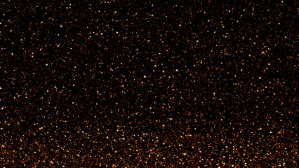 Abstract red brown galaxy space background. Starry night sky. Photo can be used for Christmas, New Year and all celebrations background concepts.