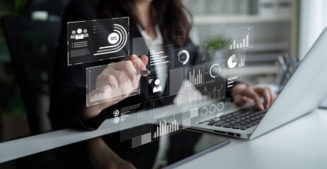 Data insights, charts, and analytics help visualize performance. Data drives strategy, analytics...