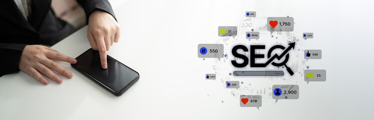 Social media marketing strategy with engagement metrics. Social marketing boosts media visibility....