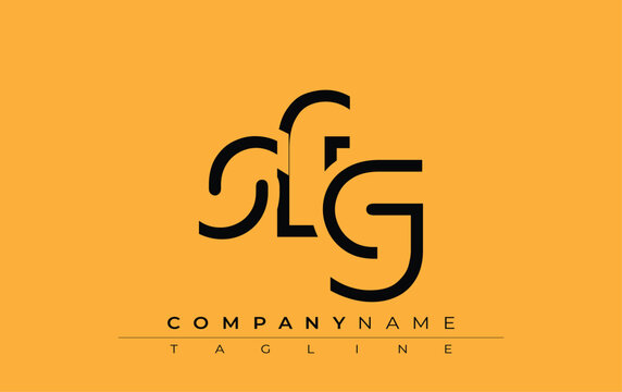 SFG abstract letter design. Modern Business Logo Design With Abstract Typography and Contemporary Style