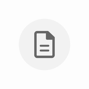 file page icon sign vector