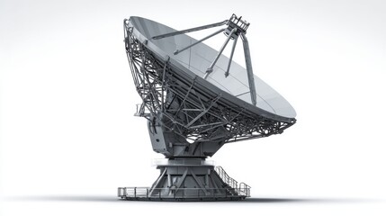large satellite dish antenna technology