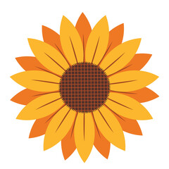 Flower Silhouette Vector – Elegant Botanical Black Design on White Background Art & Illustration