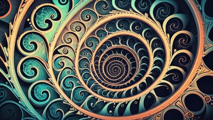 Modern Abstract Art Backdrop