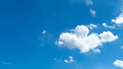 青空　雲　夏