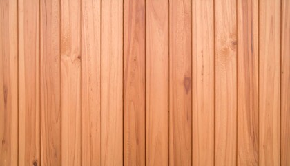 Fototapeta premium Vertical light brown wood planks, seamless pattern
