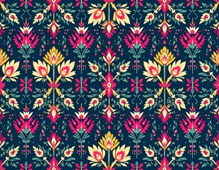 Floral, intricate pattern