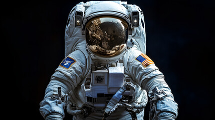 Space, astronaut, galaxies, future, man in space.