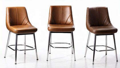 Obraz premium barstool isolated on white background