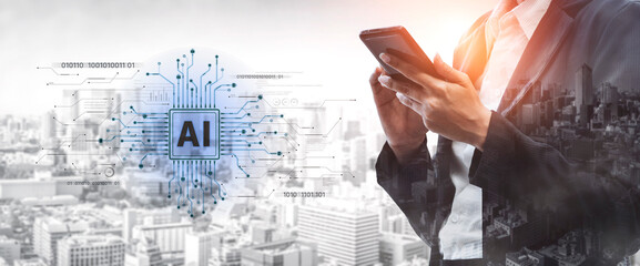 AI Assistant Brain Processor with LLM Technology, Big Data, Machine Learning, Generative AI for Business Support, Future Agentic AI Technology and Artificial Intelligence Prompt Engineering. Spline