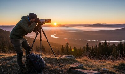 photographer at work
