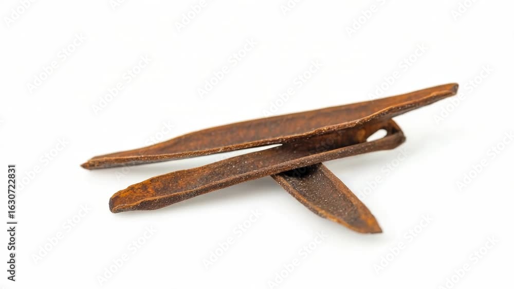 Poster a pair of scissors resting on a white surface, ready for use