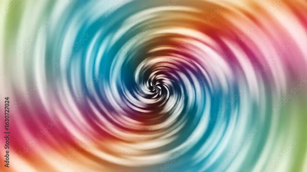 Aufkleber abstract swirling colorful pattern with vibrant color gradation for multimedia design or presentatio