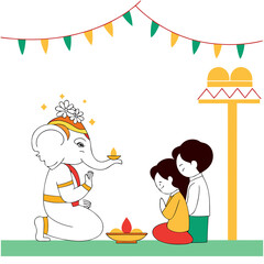 Ganesh Chaturthi, also known as Vinayaka Chaturthi or Vinayaka Chavithi or Vinayagar Chaturthi, is a Hindu festival celebrating the birthday of Hindu deity Ganesh. The festival is marked with the inst