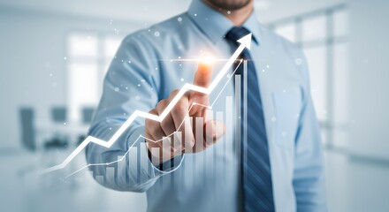 Business growth and financial success through digital transformation and data analysis