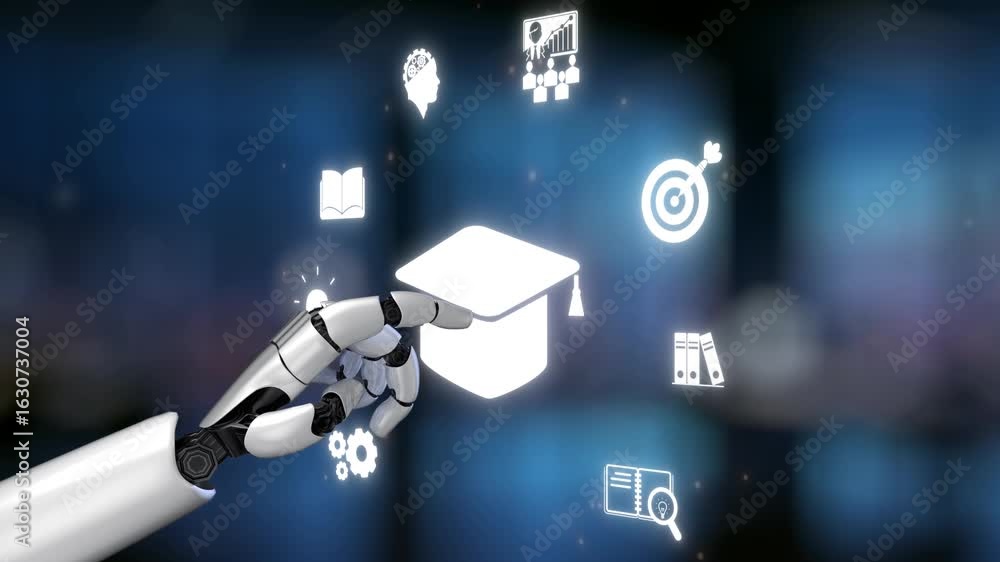 Aufkleber ai powers digital learning with smart education platforms, virtual tutors, and personalized tools to
