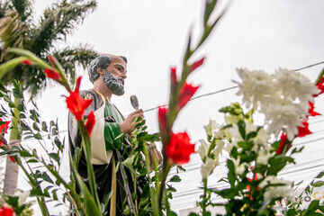 Festa dos Pescadores. Procissão Marítima de São Pedro. Macaé/RJ.