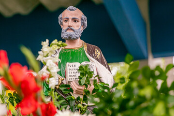 Festa dos Pescadores. Procissão Marítima de São Pedro. Macaé/RJ.