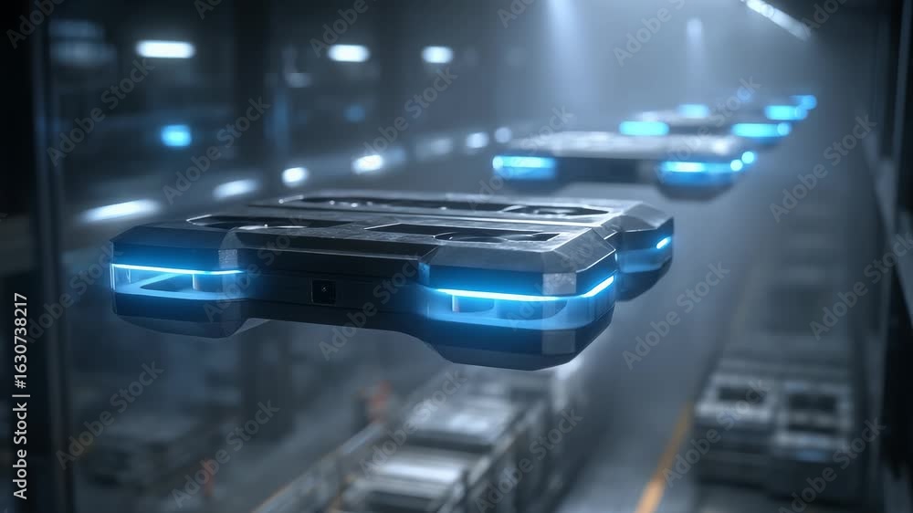 Poster automated transportation system operation in future factory