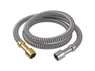 Flexible metal shower hose with brass connector
