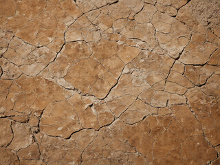 Abgetrocknetes Erdreich: Eine Textur der Trockenheit und der Struktur