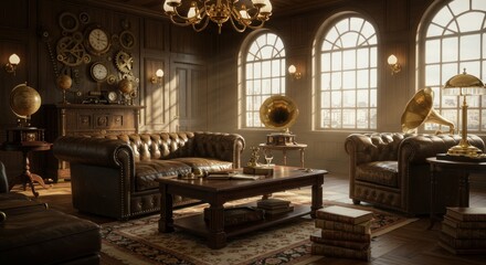 Luxurious vintage interior