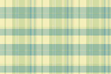 Elegant pastel plaid pattern in soft yellow and teal.  Perfect for backgrounds, textiles, or website design.  Subtle, calming aesthetic evokes feelings of tranquility and understated style.