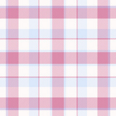 Delicate pink and light blue plaid pattern.  Perfect for textiles, fashion, branding, and website backgrounds.  This soft, subtle design evokes feelings of comfort and tranquility.