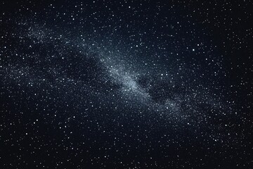 Obraz premium Starry sky background, night sky full of stars, glowing stars in the dark space, starry background, dark night, stars in the distance, starlight, dark background with a glow, night sky. 