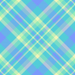 Pastel plaid design. A versatile, retroinspired textile pattern. Perfect for backgrounds, crafts, or creative projects seeking a touch of colorful nostalgia.