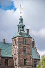 Fototapeta premium Le Château de Rosenborg dans la ville de Copenhague au Danemark 