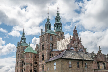 Le Château de Rosenborg dans la ville de Copenhague au Danemark 