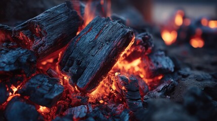 Glowing embers illuminate the night sky during a cozy outdoor gathering