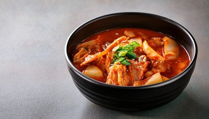 bowl of korean kimchi stew