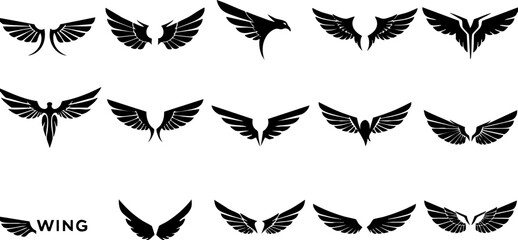 Angel Wings Vector Set