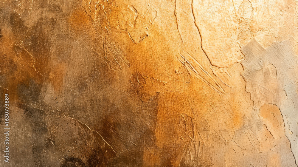 Poster subtle matte gold finish texture with soft light creates elegant and sophisticated appearance, perfe