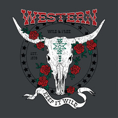 Howdy western country background, print, greeting card, banners, web, wrapping paper, fashion, fabric, textile, wallpaper, cover