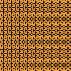 Abstract geometric pattern featuring a vibrant blend of primary and secondary colors with clean lines and sharp edges