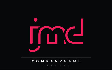 JMD abstract letter logo design. Modern Business Logo Design With Abstract Typography and Contemporary Style © Draw
