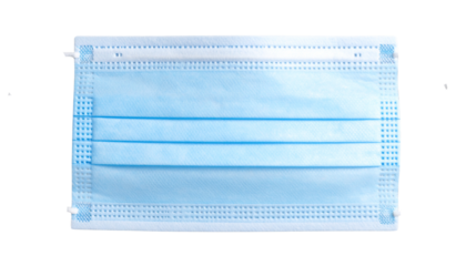 Surgical Mask PNG, Medical Face Mask Isolated, Transparent Background, Health, Safety, and Protective Equipment Illustration